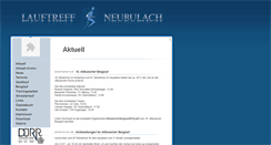 Desktop Screenshot of lauftreff.sc-neubulach.de