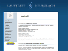 Tablet Screenshot of lauftreff.sc-neubulach.de